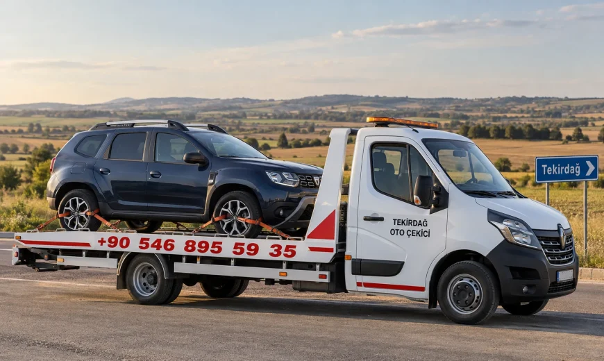 Tekirdağ oto çekici fiyatları 2026 — SUV taşıyan çekici, +90 546 895 59 35